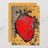 anatomisch hart kaart (Voorkant / Achterkant)