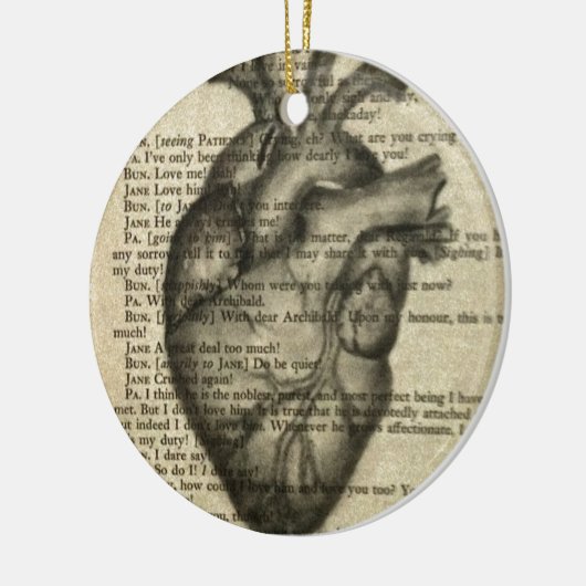 anatomisch hart keramisch ornament (Links)