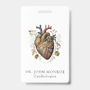 Anatomisch Hart Medische Cardiologie Badge