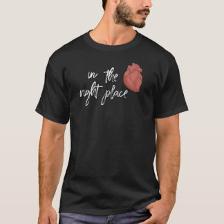 Anatomisch hart op de rechterMannen T-shirt