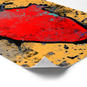 anatomisch hart poster (Hoek)