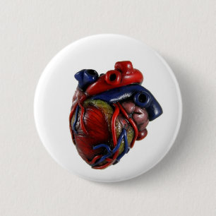 Anatomisch Hart Ronde Button 5,7 Cm