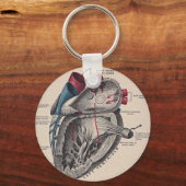  anatomisch hart sleutelhanger (Voorkant)