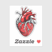 Anatomisch hart sticker (Vel)