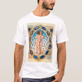 Anatomisch Man T-shirt (Voorkant)