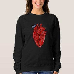 Anatomisch Menselijk Hart Anatomie Wetenschap Fysi Trui