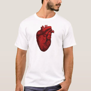 Anatomisch menselijk hart t-shirt