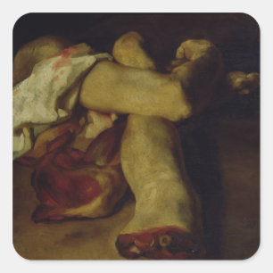 Anatomische artikelen vierkante sticker