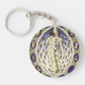  Anatomische Dierenriem Tekenen Man Kaart Sleutelhanger (Voorkant)