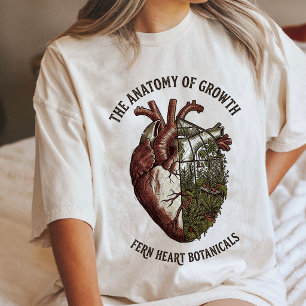 Anatomische Hart Plant Kas Botanische Kunst Tri-Blend Shirt
