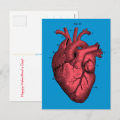  Anatomische Hart Valentijn's Day Feestdagenkaart (Voorkant / Achterkant)