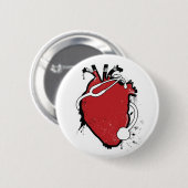 anatomische hartstethoscoop ronde button 5,7 cm (Voorkant /achterkant)