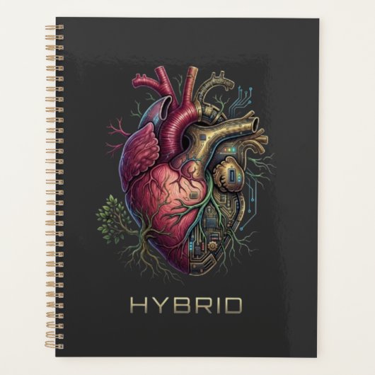 Anatomische Hybride Hart Moederbord Circuit Planner (Voorkant)