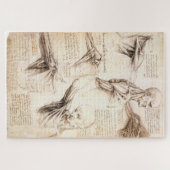 Anatomische studies van de schouder - Leonardo da  Legpuzzel (Horizontaal)