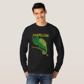 Anatomy of a Chameleon Lizard Retilien T-shirt (Voorkant volledig)