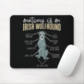 Anatomy Of An Irish Wolfhound  Muismat (Met muis)