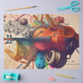 Anatomy of Music Series Design 11 Tissuepapier (Craft)