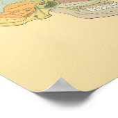 Anatomy Print van Human Skull Grey (Hoek)