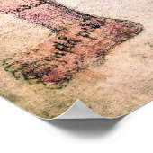 ANATOOMIE VAN ZWANGERE VROUW c. 14 eeuw Poster (Hoek)