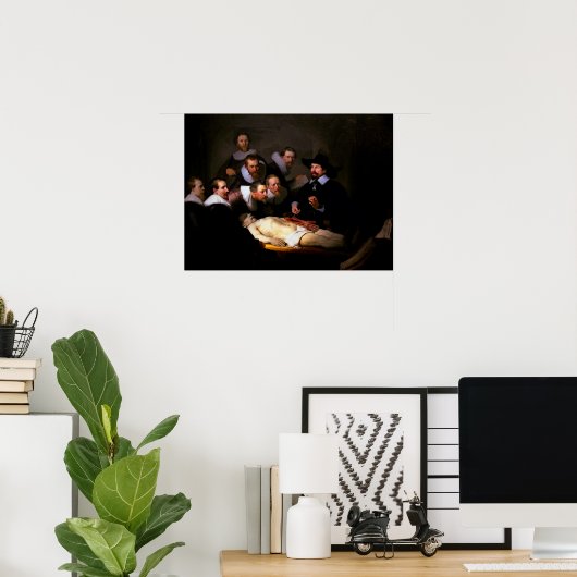 ANATOOMY LESSON - REMBRANDT - 1632 POSTER (Thuiskantoor)