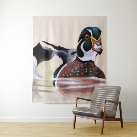 Anatra Mandarina Wandkleed (In situ)