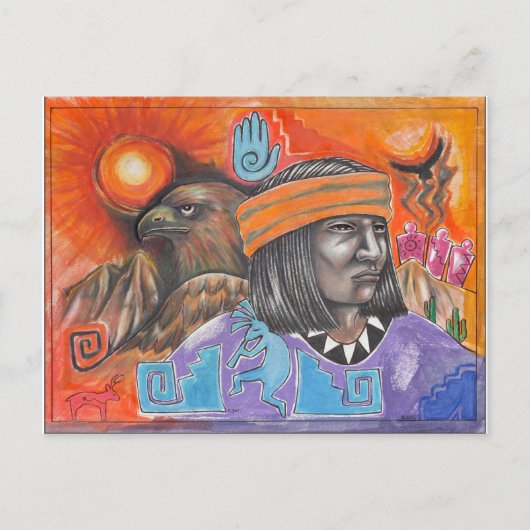 AnayaWari Ancestor Briefkaart (Voorkant)