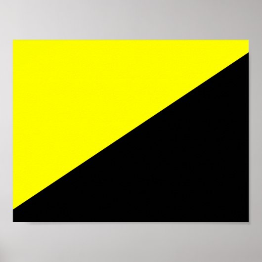Ancap Anarchocapitalist Flag Poster (Voorkant)
