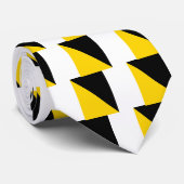 Ancap Anarchocapitalist Flag Stropdas (Opgerold)