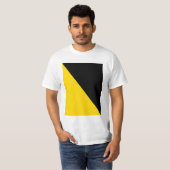Ancap Anarchocapitalist FlagAncap, vlag, Anarcho C T-shirt (Voorkant volledig)