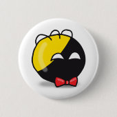 Ancap ball Polandball schattige memo rode boog Ronde Button 5,7 Cm (Voorkant)