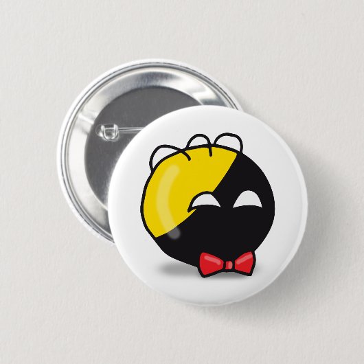 Ancap ball Polandball schattige memo rode boog Ronde Button 5,7 Cm (Voorkant /achterkant)