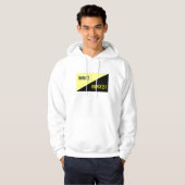 Ancapflag, marché, sweat - shirt à capuche (Devant entier)