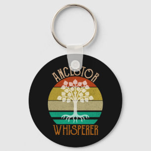 Ancestor Whisperer Genealogie Sleutelhanger