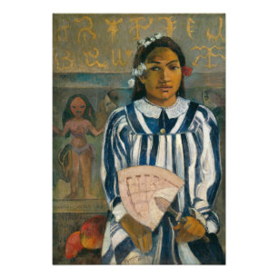 Ancestoren van Tehamana door Paul Gauguin Foto Afdruk