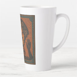 🔥 “Ancestral Flame” – Sacred Fire Mug Latte Mok