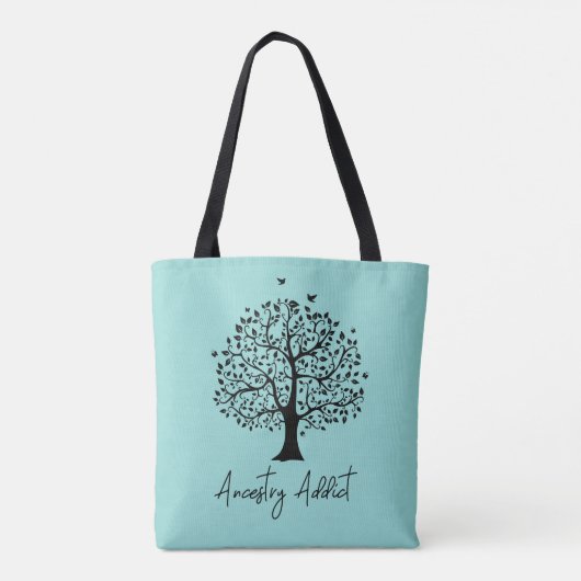 Ancestry Addict Family Tree Sac fourre-tout (Dos)