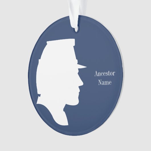 Ancêtre de la guerre civile (devant)