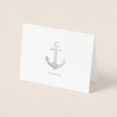 Anchor Bedankt Folie Kaarten (Voorkant)