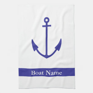 Anchor Boat Galley Towel Theedoek
