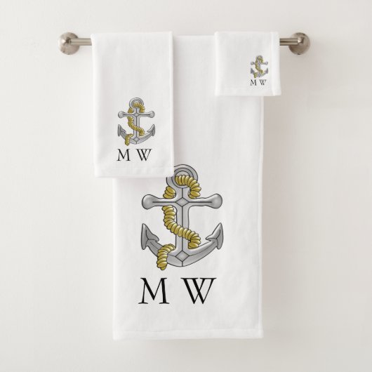 Anchor Design Monogrammed (En situation)