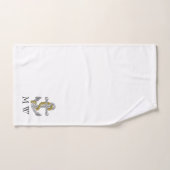 Anchor Design Monogrammed (Serviette à main)