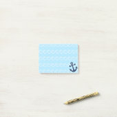Anchor in de Waves Post-it® Notes (Op bureau)