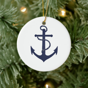 Anchor Keramisch Ornament
