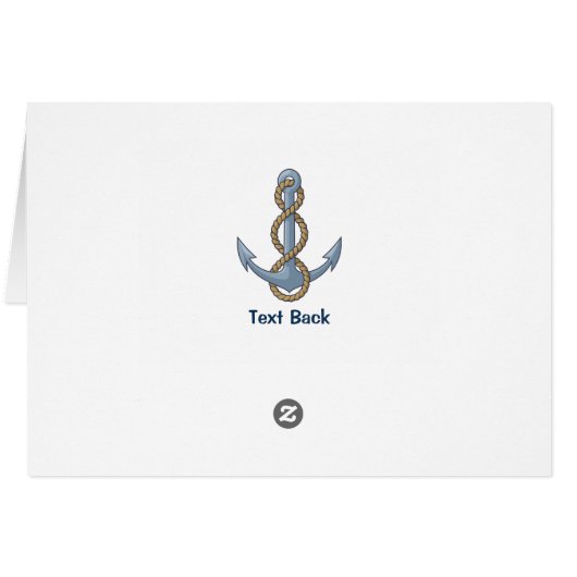 Anchor met Rope (Achterkant Horizontaal)