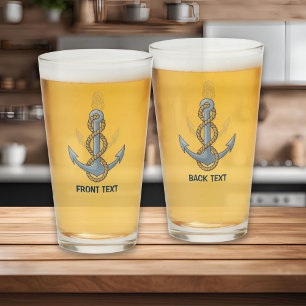 Anchor met Rope Glas