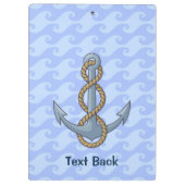 Anchor met Rope Klembord (Achterkant)