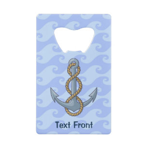 Anchor met Rope Kredietkaart Flessenopener