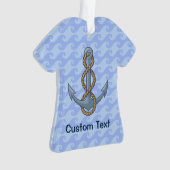 Anchor met Rope Ornament (voorkant)