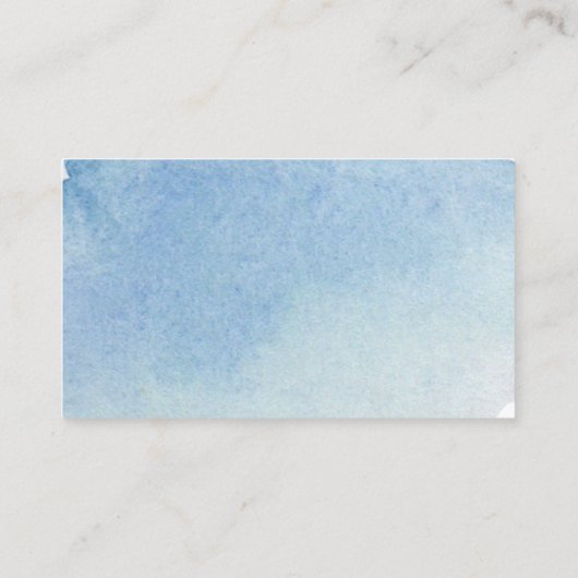 Anchor Nautical Blue Beach Diaper over riffel Informatiekaartje (Achterkant)