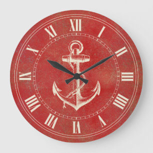 Anchor Nautical Grote Klok